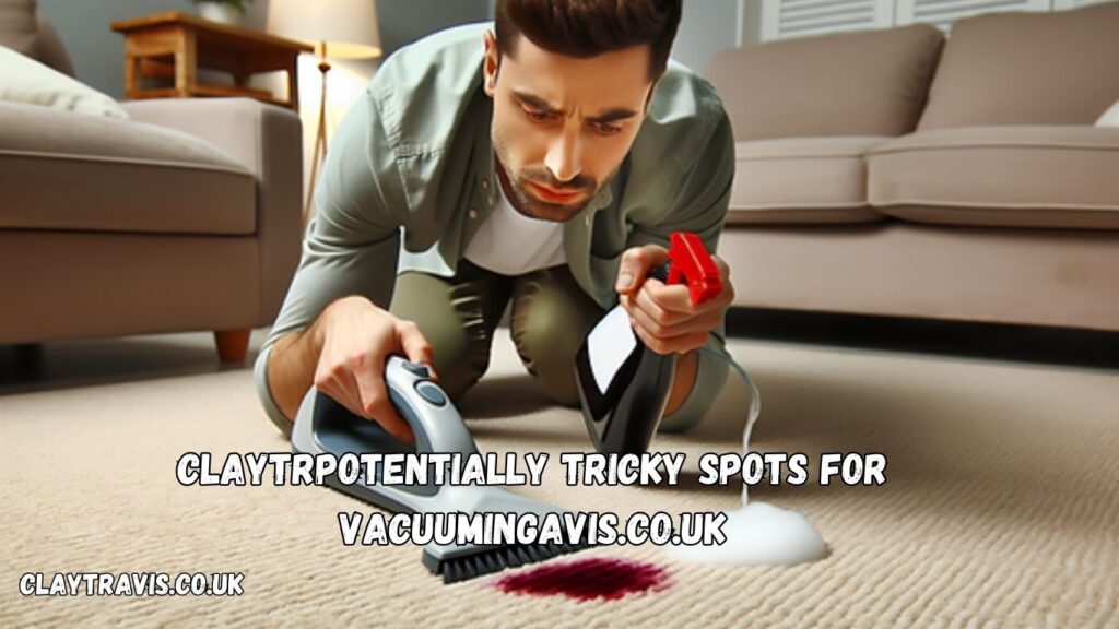 Potentially Tricky Spots for Vacuuming