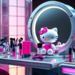 ai hello kitty makeup table ai